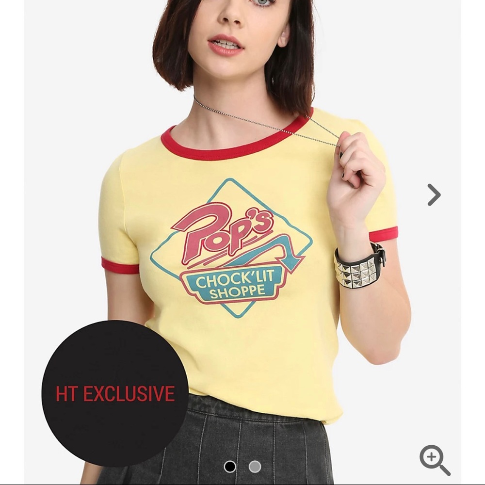 Riverdale Pop's Chock'lit Shoppe Ringer T-Shirt